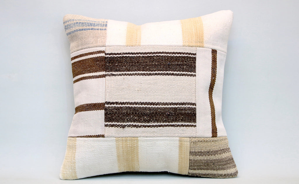 Patchwork Pillow, 16x16 in. (KW40403125)