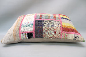 Patchwork Kilim Pillow, 16x24 in. (KW40601050)