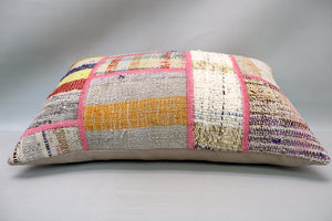 Patchwork Kilim Pillow, 16x24 in. (KW40601050)