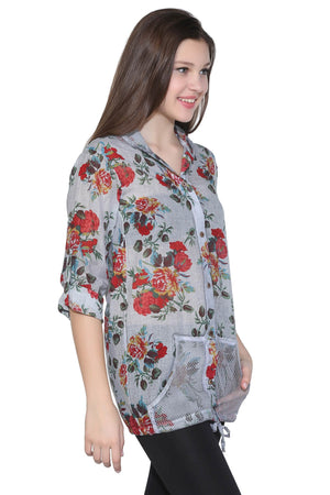 Nature Blouse (Hooded)