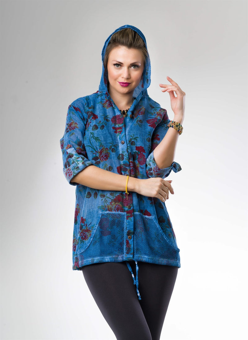 Nature Blouse (Hooded)