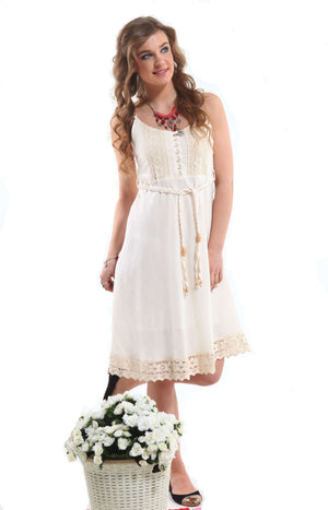Cotton Gauze Dress (Eda)