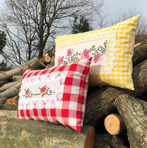 16"x24" Cross Stitch Pillow Cover (HY56)