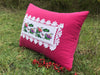 16"x24" Cross Stitch Pillow Cover (HY59)