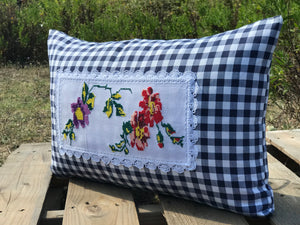 16"x24" Cross Stitch Pillow Cover (HY6)