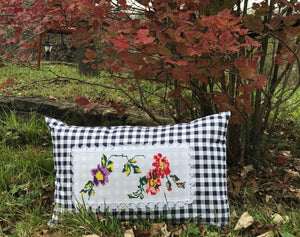 16"x24" Cross Stitch Pillow Cover (HY6)