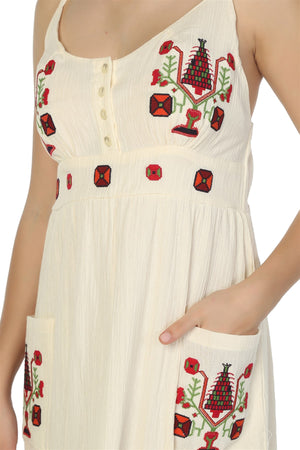 Cotton Gauze Dress (Tugra)