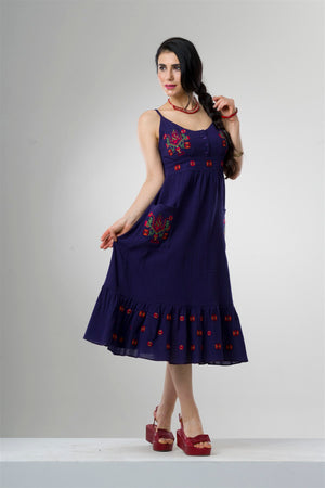 Cotton Gauze Dress (Tugra)