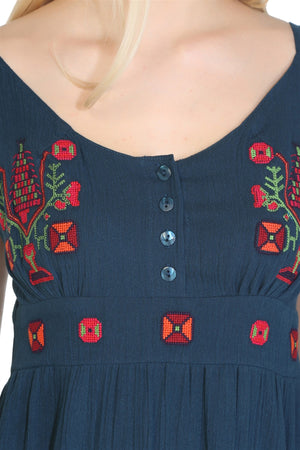 Cotton Gauze Dress (Tugra)