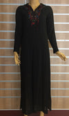 Cotton Gauze Dress - Hooded and Long Sleeve (Asli)
