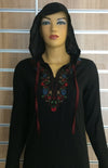 Cotton Gauze Dress - Hooded and Long Sleeve (Asli)