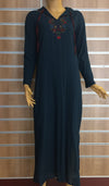 Cotton Gauze Dress - Hooded and Long Sleeve (Asli)
