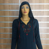 Cotton Gauze Dress - Hooded and Long Sleeve (Asli)