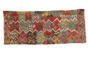 3'5"x8'4" Antalya Kilim Rug (KW150558)