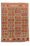 3'7"x5'1" Fethiye Kilim Rug (KW040730)
