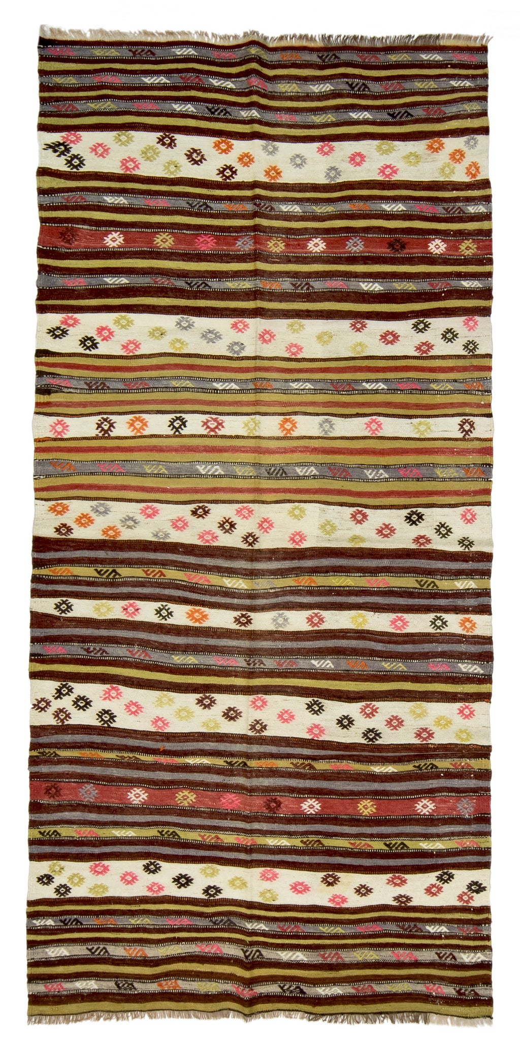 3'8"x8'2" Antalya Kilim Rug (KW170202)