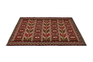 4'2"x6'3" Van Kilim Rug (KW221202)