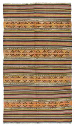 4'1"x6'9" Balikesir Kilim Rug (KW120311)