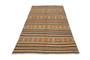 4'1"x6'9" Balikesir Kilim Rug (KW120311)