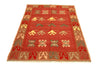 4'2"x5'8" Turkish Kilim Rug (KW090670)