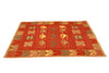 4'2"x5'8" Turkish Kilim Rug (KW090670)