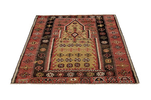 4'3"x5'3" Corum Kilim Rug (KW200346)