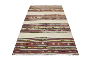 4'3"x7'24" Antalya Kilim Rug (KW170232)