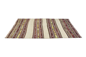 4'3"x7'24" Antalya Kilim Rug (KW170232)