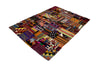 4.5x6.2 ft. Patchwork Kilim Rug (KW190145)