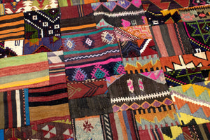 4.5x6.2 ft. Patchwork Kilim Rug (KW190145)