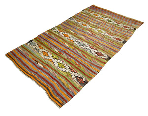 4'6"x7'5" Balikesir Kilim Rug (KW150388)