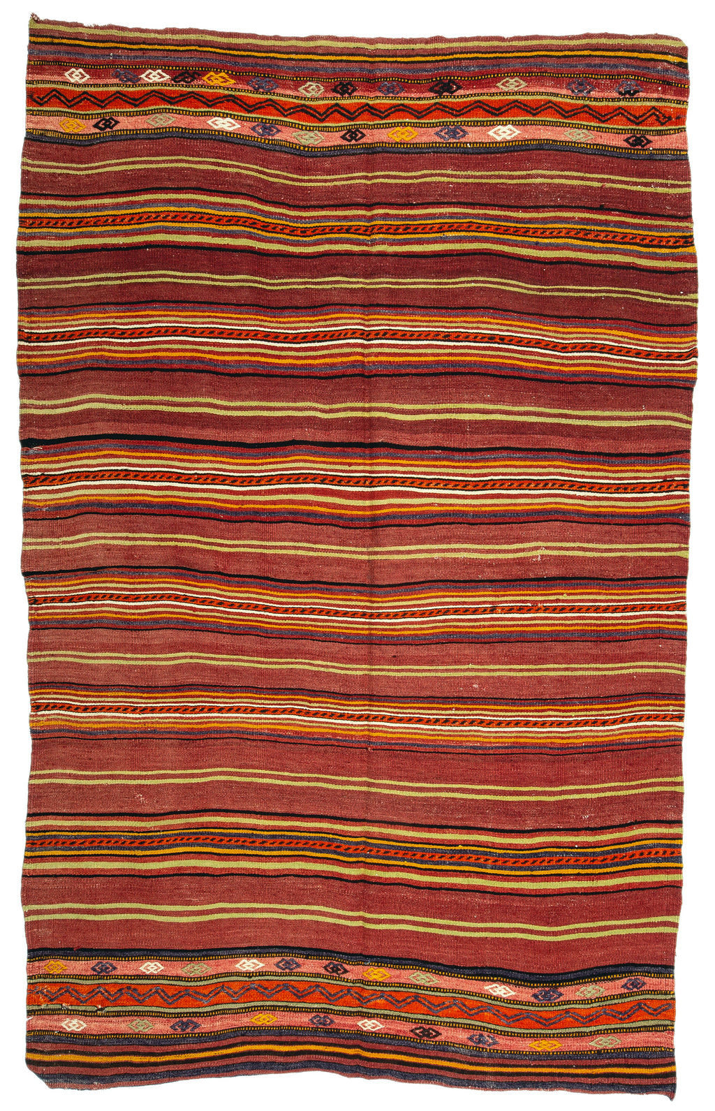 4'7"x7'5" Fethiye Kilim Rug (KW190025)
