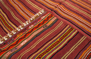 4'7"x7'5" Fethiye Kilim Rug (KW190025)