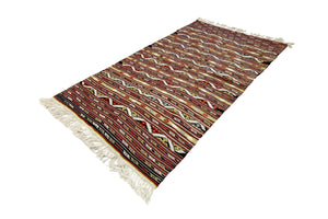 4'6"x8'4" Antalya Kilim Rug (KW170201)