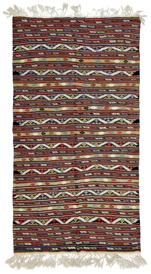 4'6"x8'4" Antalya Kilim Rug (KW170201)