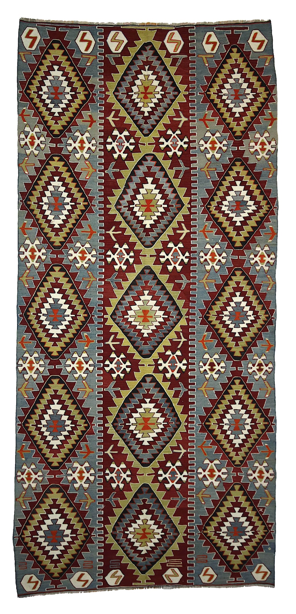 4'7"x9'6" Oushak Kilim Rug (KW170144)