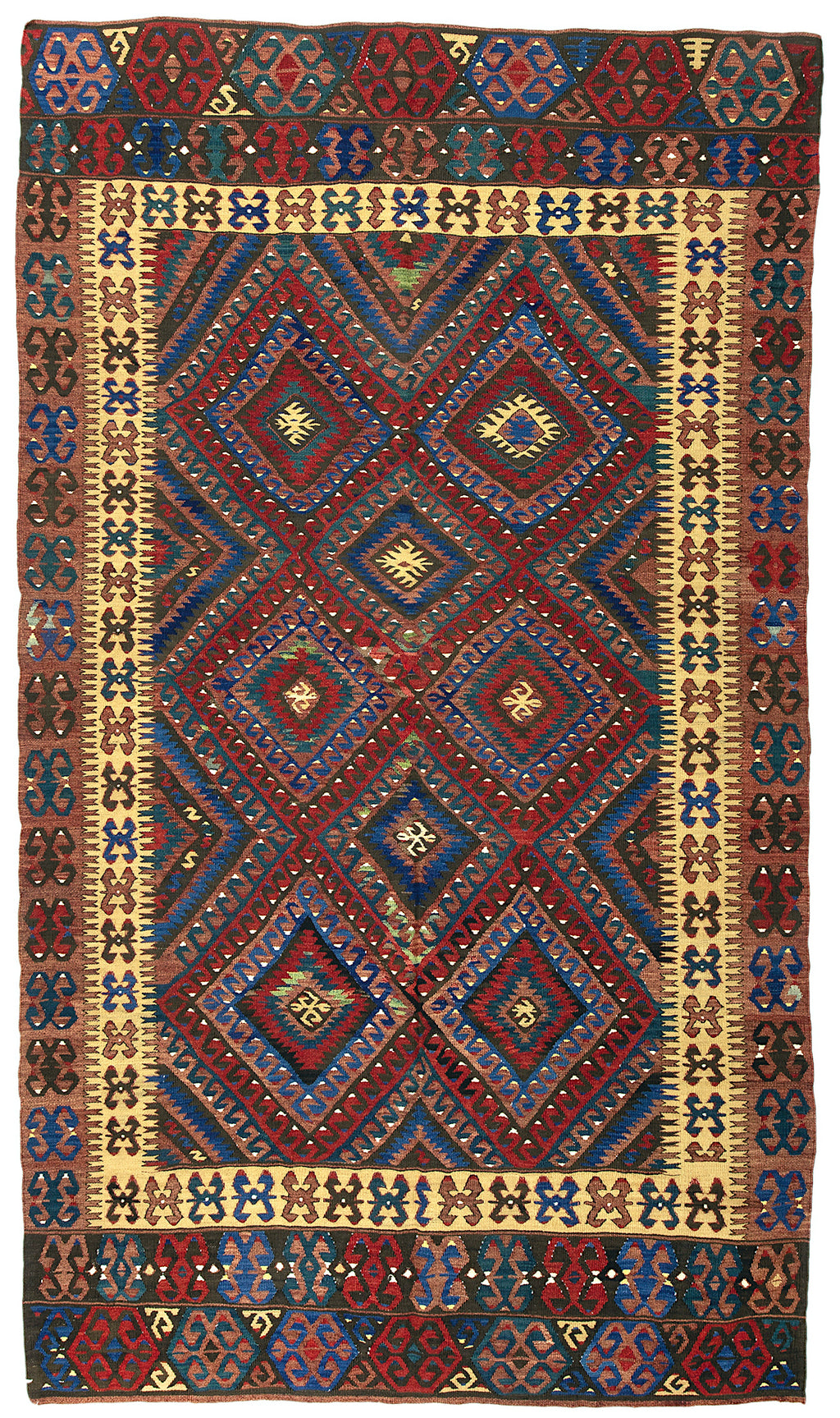 4'9"x8'6" Fethiye Kilim Rug (KW170116)