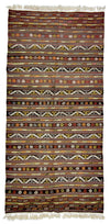 4'8"x9'9" Antalya Kilim Rug (KW170205)