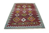 4'9"x6'9" Balikesir Kilim Rug (KW220180)