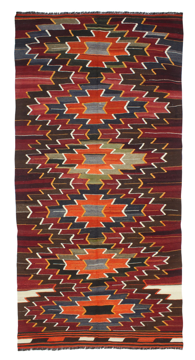 4.9x9.9 ft. Mut Kilim Rug (KW130024)