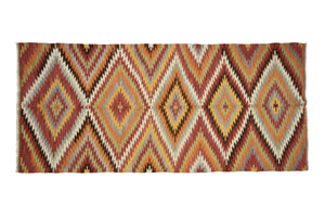 4'9"x10'9" Afyonkarahisar Kilim Rug (KW160478)