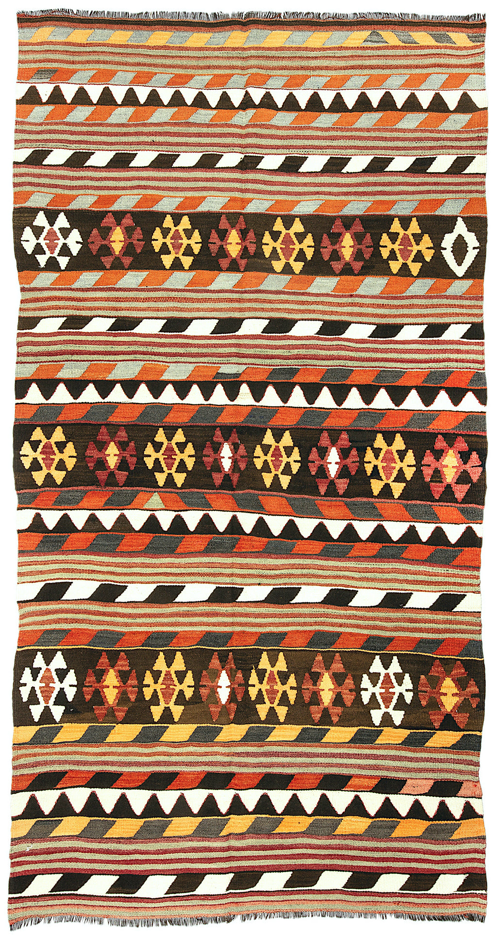 5'1"x9'6" Mut Kilim Rug (KW160335)