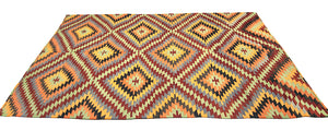 5'3"x8'6" Çal Kilim Rug (KW150445)
