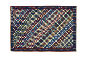 5'3"x7'6" Turkish Kilim Rug (KW130652)