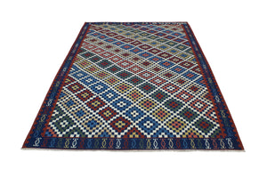 5'3"x7'6" Turkish Kilim Rug (KW130652)