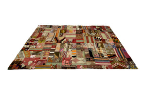 5.4x7.7 ft. Patchwork Kilim Rug (KW190083)