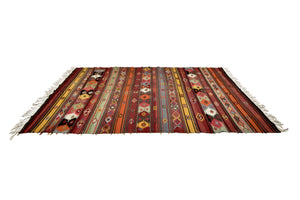 5'8"x10'2" Sivas Kilim Rug (KW190292)