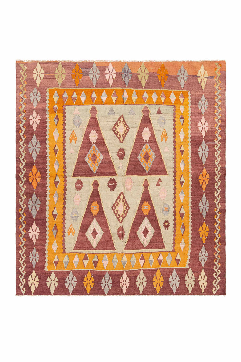 5.9x6.6 ft. Ordu Kilim Rug (KW190672)