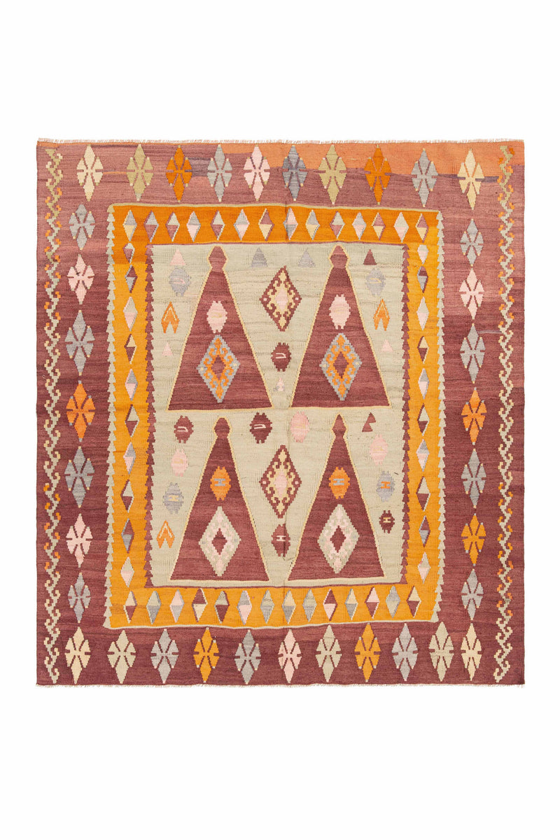 5.9x6.6 ft. Ordu Kilim Rug (KW190672)