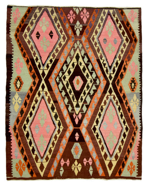 5'9"x7'2" Ordu Kilim Rug (KW190307)